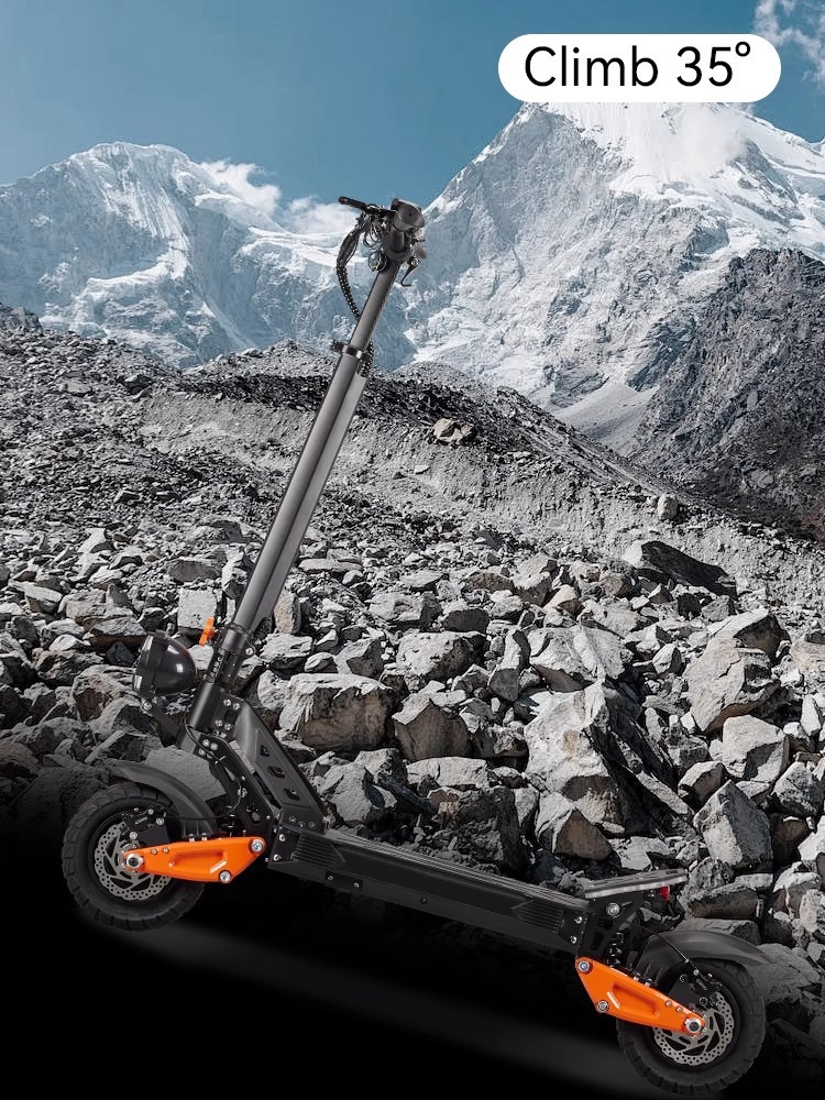 Retuol T50 10.5-Inch 60V Off-Road Dual-Drive Electric Scooter Adult Foldableing Small Leidezhu