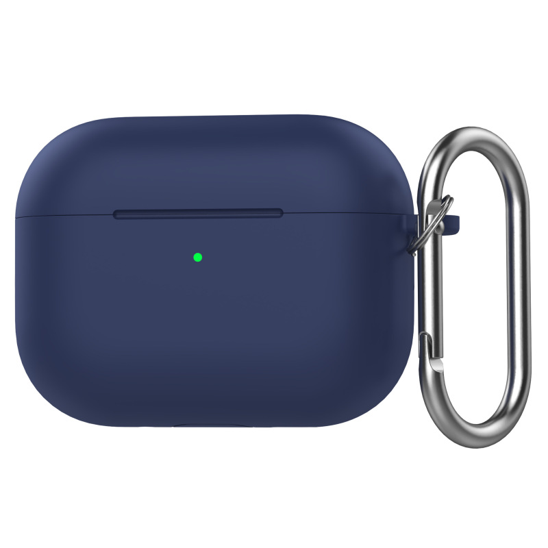 适用airpodspro3保护套防摔纯色硅胶耳机壳airpodspro3耳机保护套|undefined