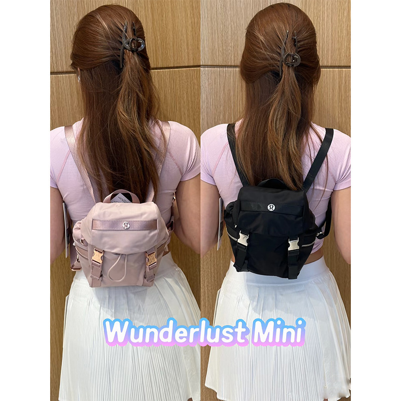 2026 New Model Lulu Wunderlust3L Mini Multi-Functional Shoulder Crossbody Bag Backpack 2026 New Model Lulu Wunderlust3L Mini Multi-Functional Shoulder Crossbody Bag Backpack