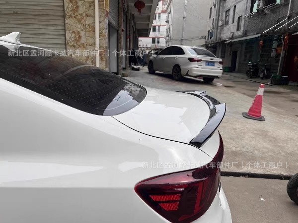 Suitable for 19-New Model Kia K3 Rear Spoiler, K3 Modified Sports Blade Style, Original Factory Direct-Fit Spoiler Without Drilling