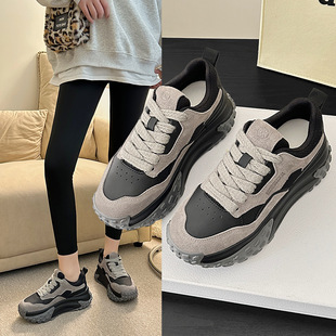 European Station Internet Celebrity Torre Shoes Women's Ins Trendy 2023 Autumn and Winter New Korean Fashion Trendy Thick Sole Sports Shoes