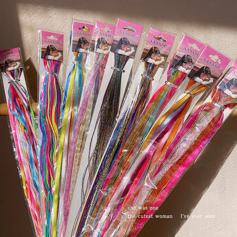 Cuerdas de color trenzadas sucias 2025 nuevas cuerdas de cabello trenzadas sucias correa de cabello trenzadas coloridas correa de cabello para niños correa de cabello