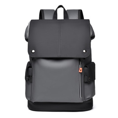 新款男士商务背包休闲情侣双肩包百搭大学生书包大容量通勤电脑包