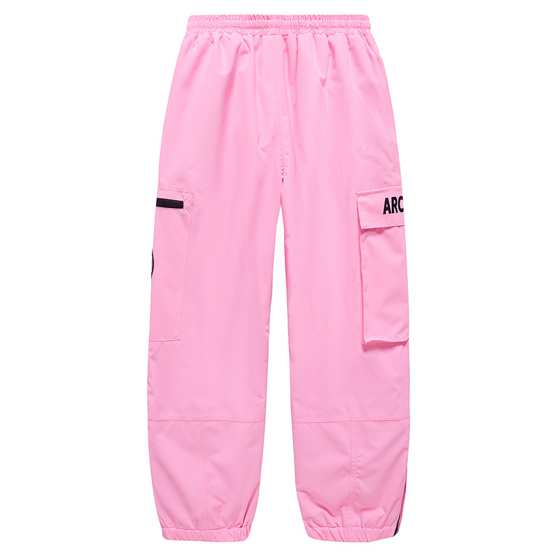 Traje de ropa para niños para hombres y mujeres, ropa y pantalones de snowboard y esquí de doble tabla para exteriores de invierno, a prueba de viento, repelente al agua y cálido._voghion.com