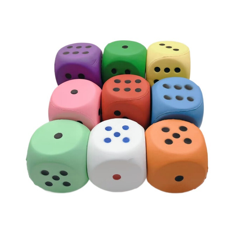 新型Squishyサイコロつまみ楽puスロースプリング減圧玩具シミュレーション色子スロースプリング玩具卸売り|undefined
