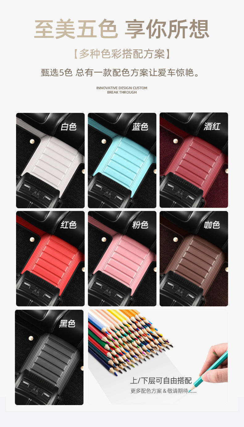 Suitable for Tesla modely Floor Mats, Fully Surrounded by Original Factory, 2022 Tesla Model Ya Large Surround Floor Mats