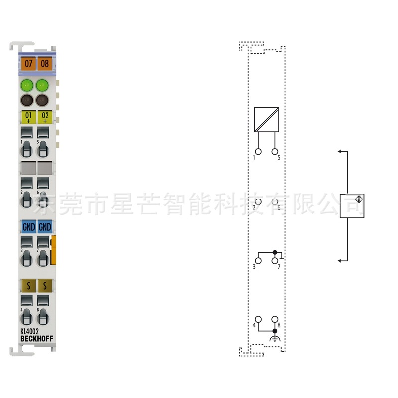 倍福KL4002总线端子模块德国BECKHOFF模块KL4002全新原装现货议价