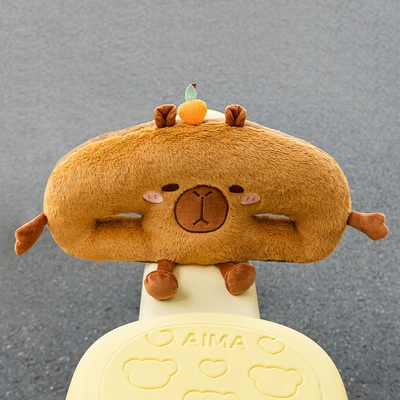 Electric Vehicle Anti-Collision Head Protection Elektromobil üçün bamper qoruyucu yastıqlar - capybara-multiple-installation-points-high-elasticity-impact-resistance-45x20cm-cushion-seat-cushion-multi-function