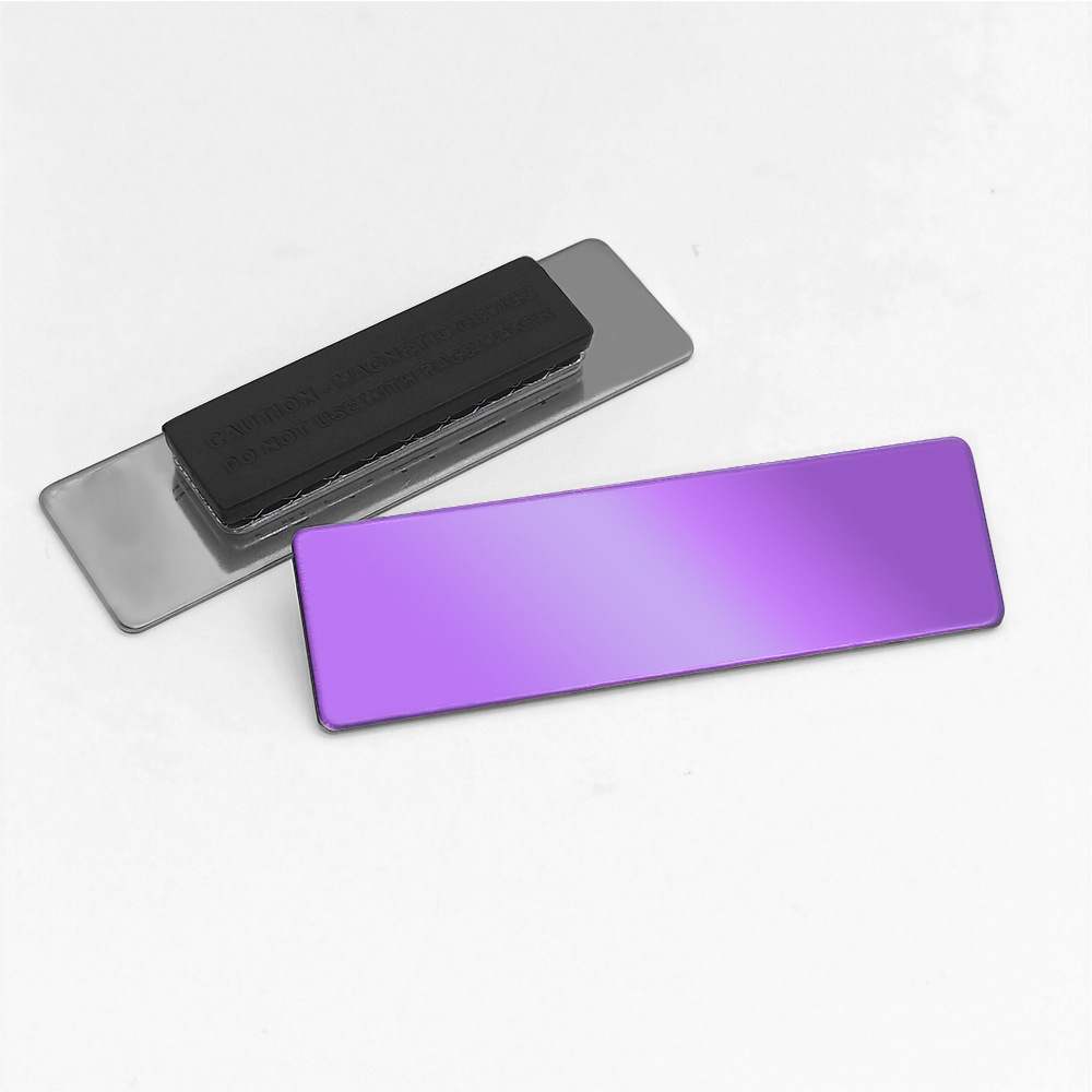 Сиреневый, зеркальный эффект