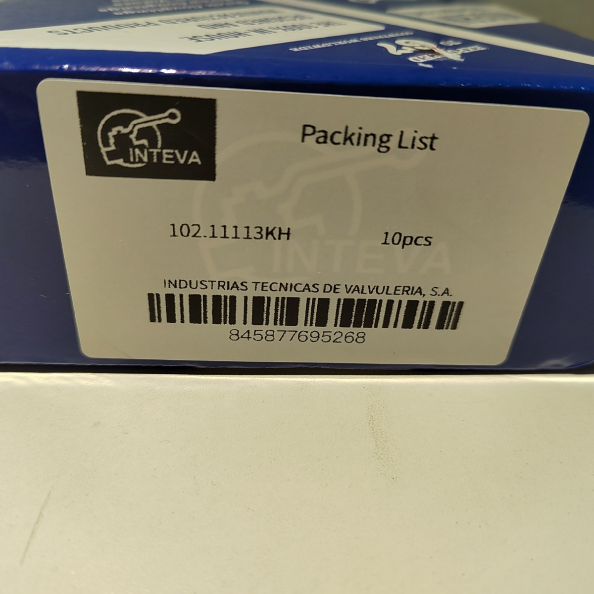 INTEVA液压接头102.11113KH