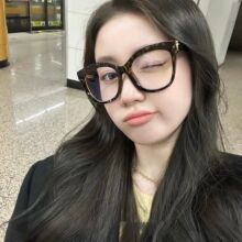 韩系素颜粗框玳瑁眼镜TR镜框可配高度数防蓝光复古时尚百搭黑镜架