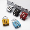 Small 6 -digit key password lock hanging lock gym cabinet children's lugs fixed password lock blind lock