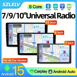 Simsiz Carplay Android Auto 7/9/10 düym naviqasiya, mərkəzi idarəetmə