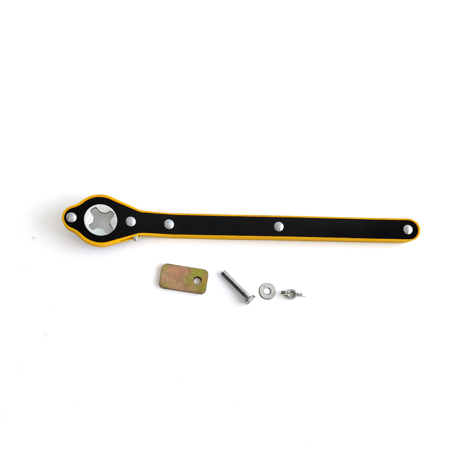 [Neumático que cambia el artefacto] gato del coche llave de ahorro de mano de obra cabeza de conversión herramienta del vehículo Asistente de coche