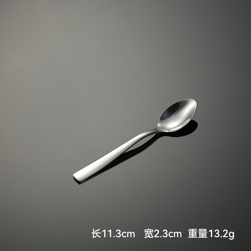 イーンステンレス鋼角ハンドル洋食器ナイフ、フォーク、スプーンギフト C007 マルチ仕様布ホイール研磨ステーキナイフクロスボーダー|undefined