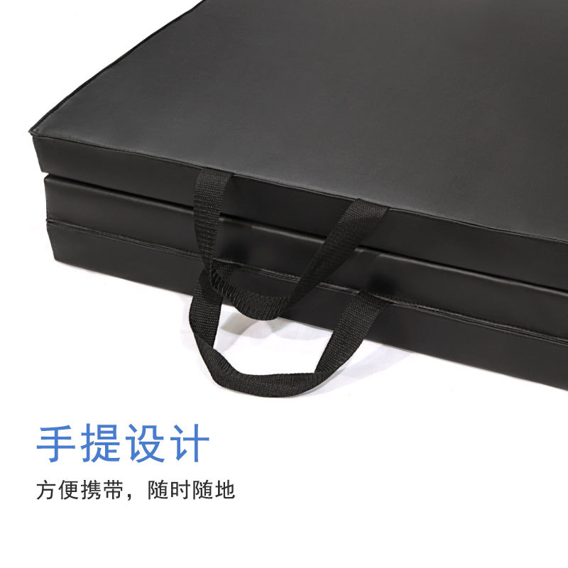 Thickened tri-fold Mat yoga multi-functional gymnastics mat folding soft mat dance training mat thickened foldable yoga mat