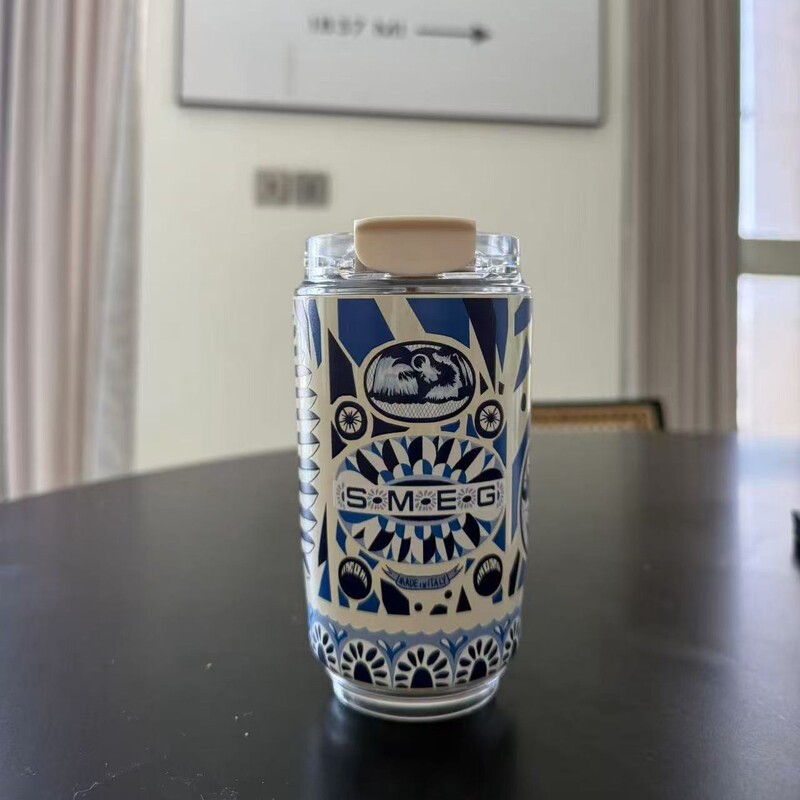 直销现货SME-G青花西西系列咖啡杯304不锈钢保温杯随手杯in车载杯|undefined