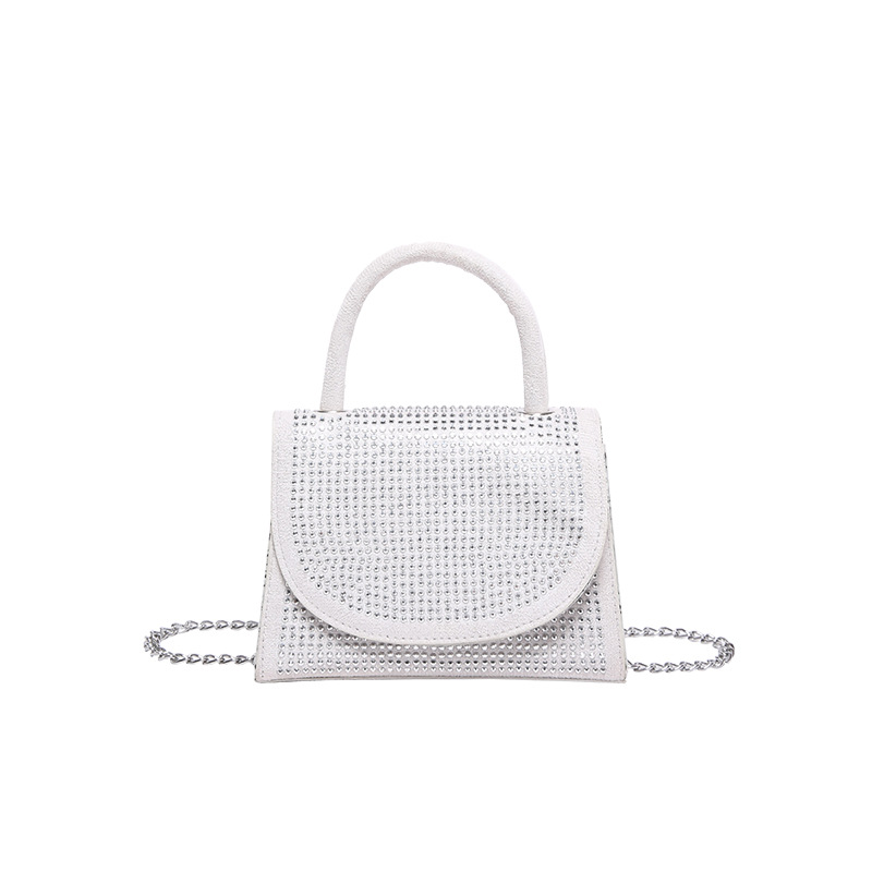 Bolso de mano de moda retro mujer 2024 nuevo bolso de moda extranjero bolso de hombro personalidad bolso de cadena caliente