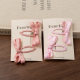 Pair of Solid Color Cotton Belt Bow for Children and Toddlers Pair of BB Clip Flow Sea Clip Side Clip Broken Hair Clip