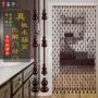 卫生间安装家用打孔门帘