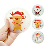 跨境圣诞款暖手充电宝掰掰乐发热袋PVC热水袋冬季取暖神器保暖便