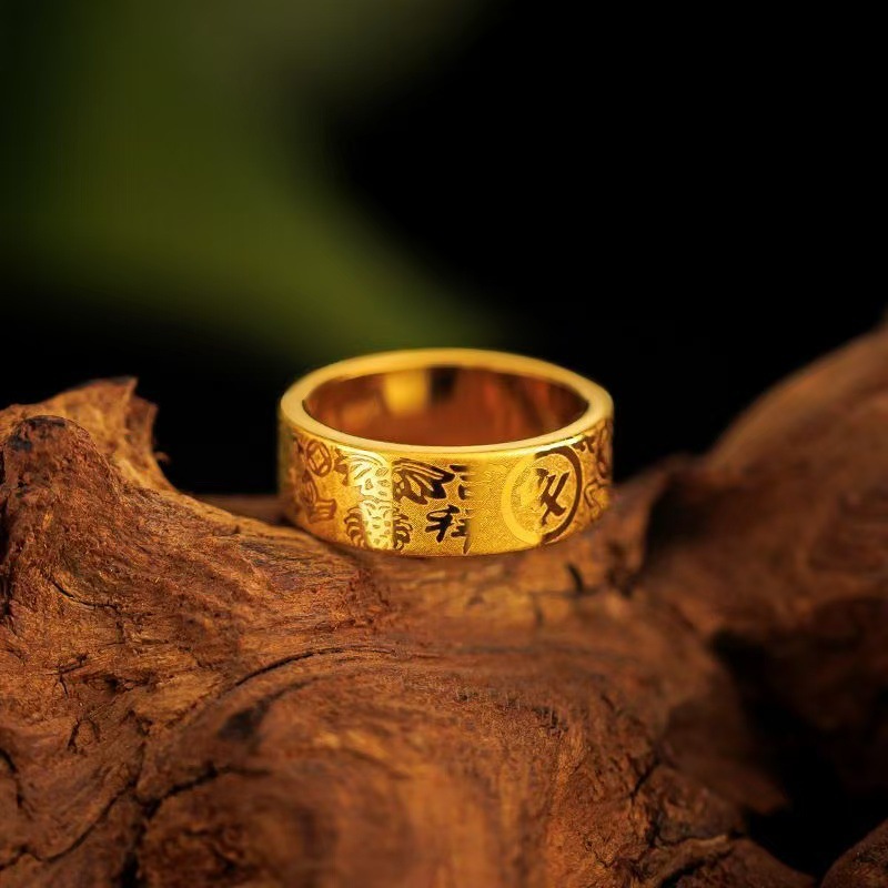 Fashionable retro ring stainless steel