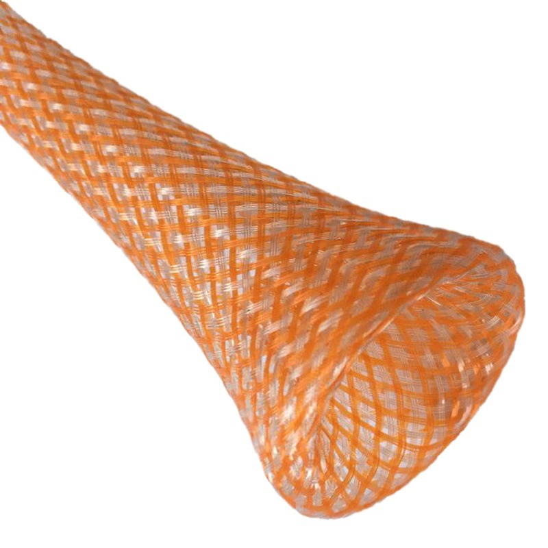 Фабрика силы 2-100 мм картины нейлона сплетенная полиэстером трубка сетки ЛЮБИМЦА нейлона телескопичная пламя-трубка сетки змеиной кожи ретардант