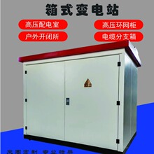 歐式美式成套箱式變電站 高壓預裝式配電房開閉所