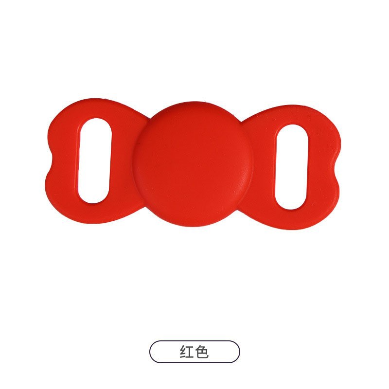 Funda protectora localizador de mascotas Apple airtag tracker perro y gato funda protectora de silicona impermeable colgante