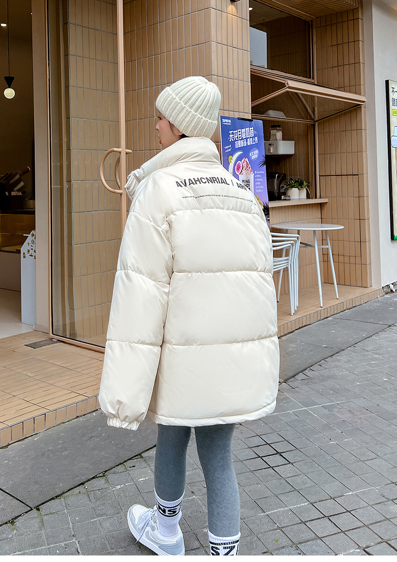 2023 inverno nuovo coreano allentato giù cappotto di cotone da donna di media lunghezza casual grande cappotto di cotone cappotto di cotone cappotto caldo_voghion.com