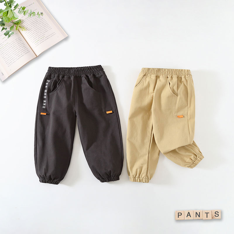 Children's autumn trousers for boys
