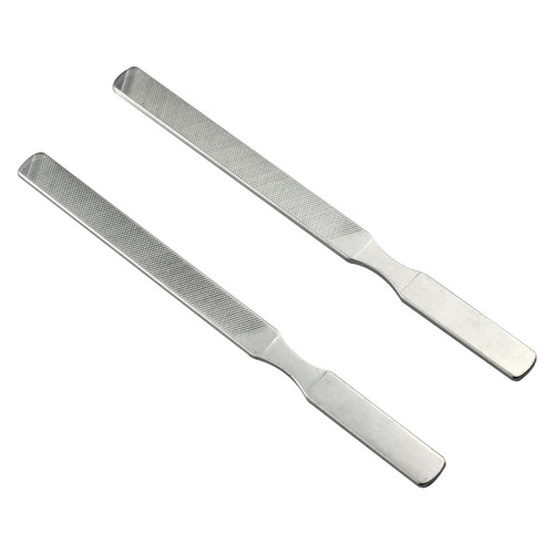 Nail file manicure double-sided file manicure tool stainless steel nail file thickened manicure file