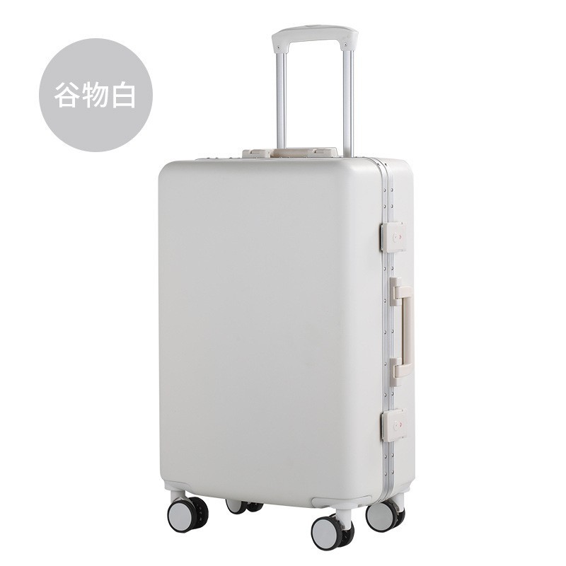 Maleta para estudiantes, maleta con ruedas universales de 24 pulgadas con cremallera, maleta de 20 pulgadas para hombres, maleta de embarque con contraseña