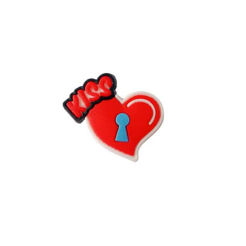New holey shoes shoe flowers DIY shoe accessories detachable shoe hooks cute cartoon shoe flowers accessories PVC soft rubber