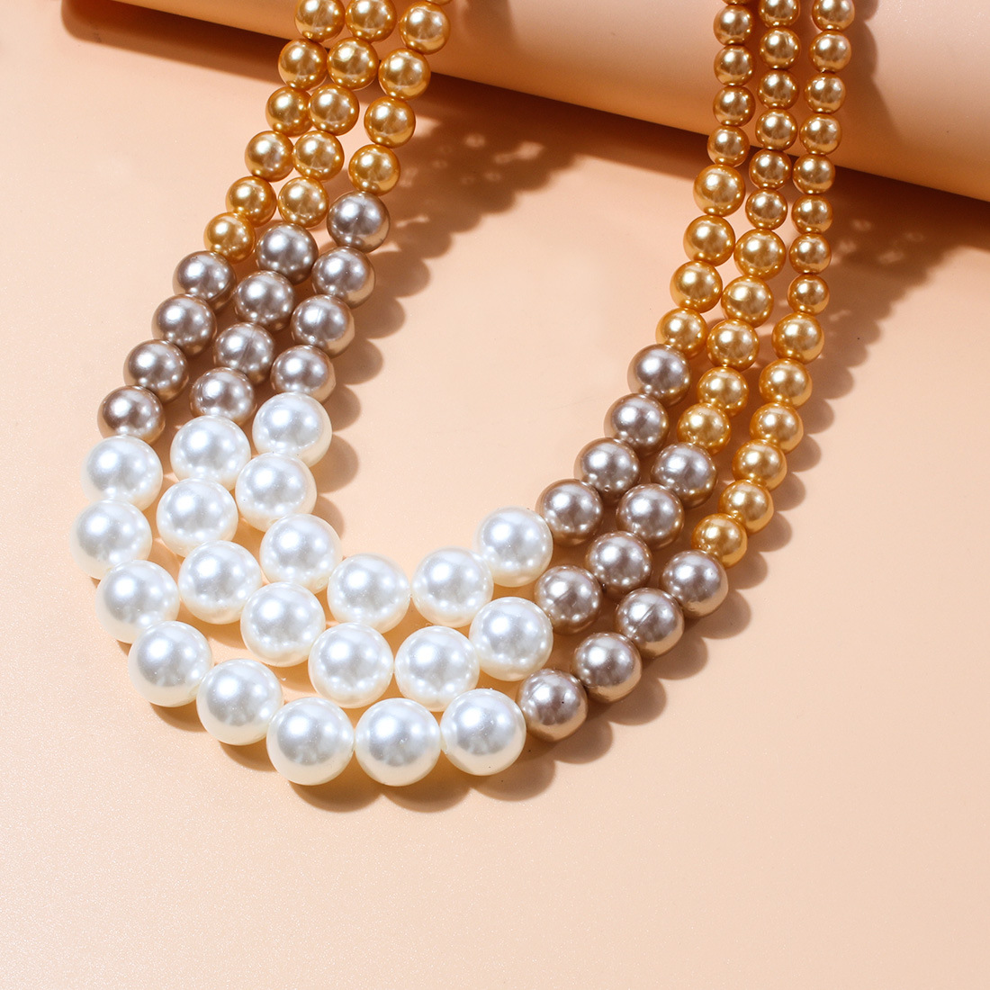 Close-up of pearl details