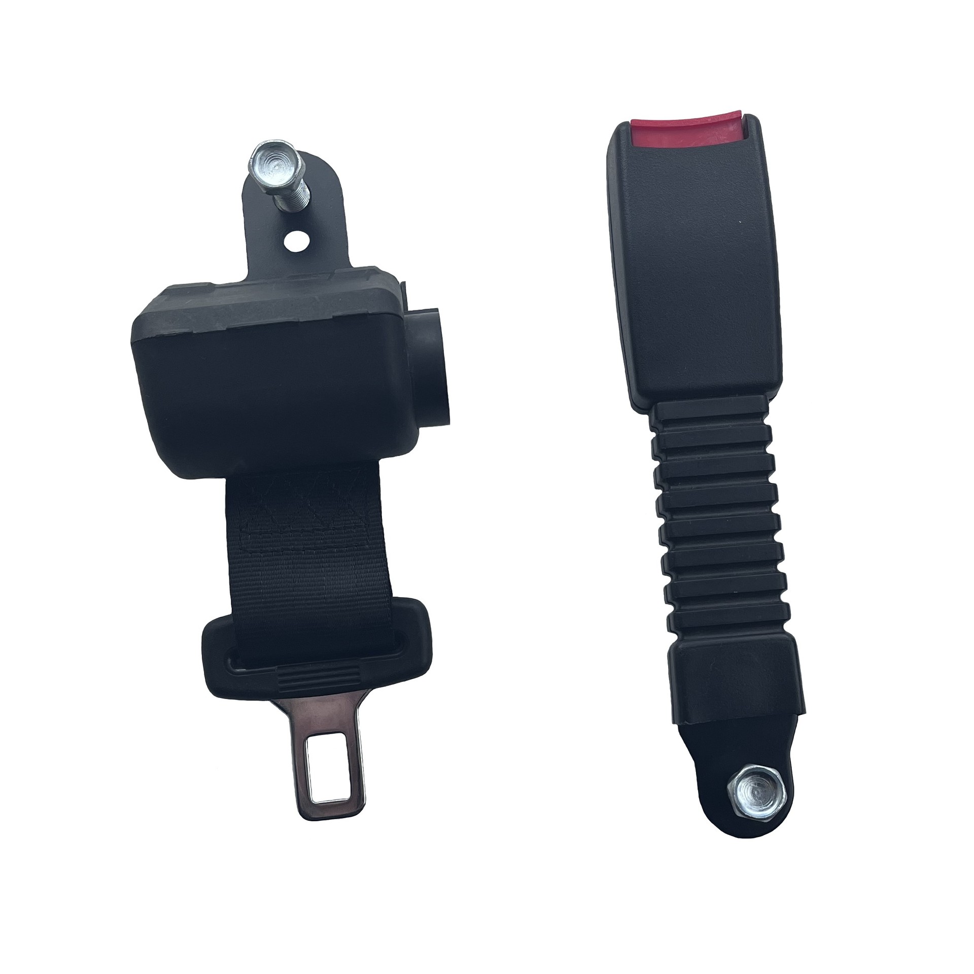 Retractable Seatbelt, Two-Point — Ougude Car seat belt - half-retracted-semi-enclosed-20cm-base
