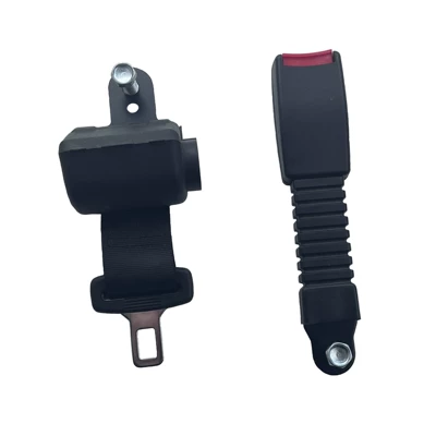 Safety Belt Two-Point Self-Locking — Car seat belt - half-roll-semi-closed-20cm-base