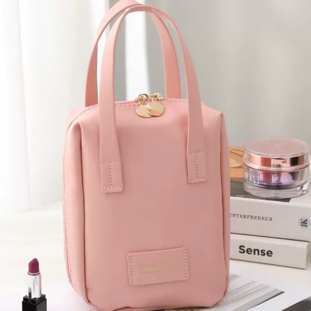 女士手提化妆包大容量高颜值旅行便携式化妆品收纳包洗漱化妆袋