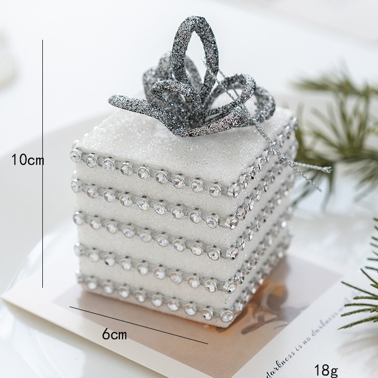クロスボーダー新製品クリスマスデコレーションハイエンドホワイトフォームボールクリスマスツリーデコレーションボールペンダントウィンドウ天井レイアウト|undefined