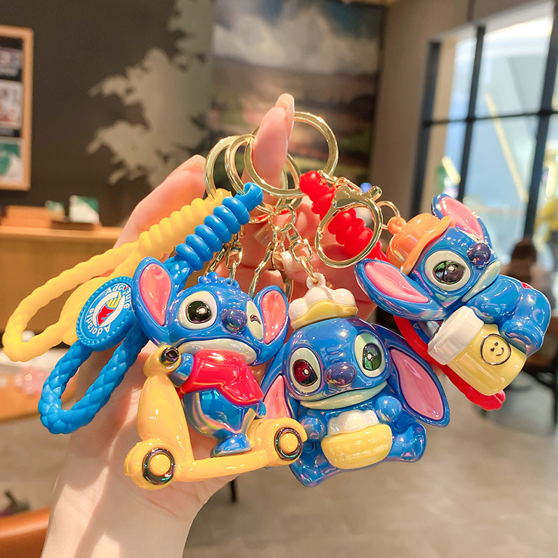 Cartoon Electroplated Quirky Dolls, Cute and Fun Toys, Dazzling Colorful Dolls, Exquisite Car Bag Pendants, Small Gifts Wholesale