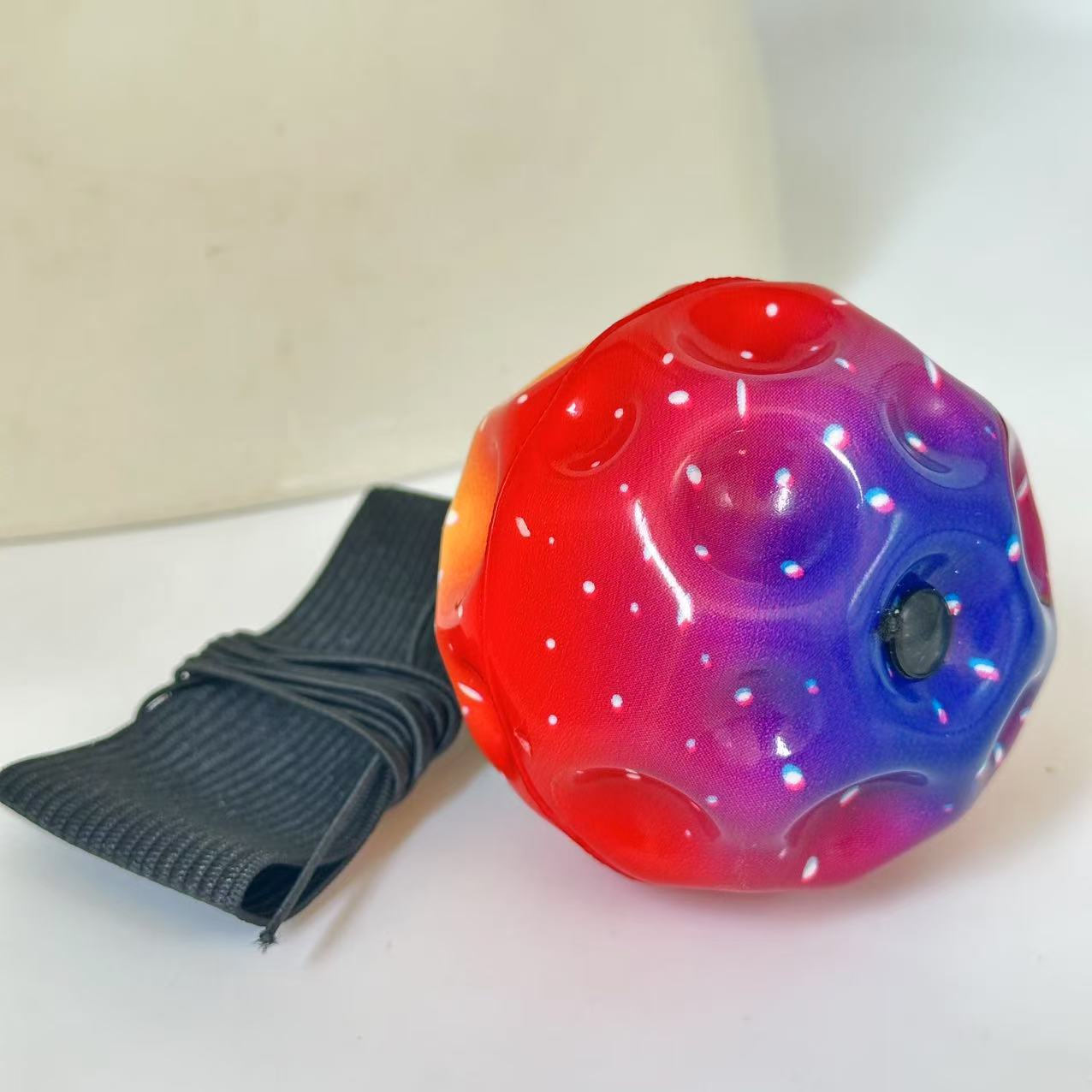Popular Ao Bing Lingzhu Magic Pill Moonstone Banda elástica de muñeca con cuerda para niños, juguete antiestrés, pelota saltarina de muñeca image 15