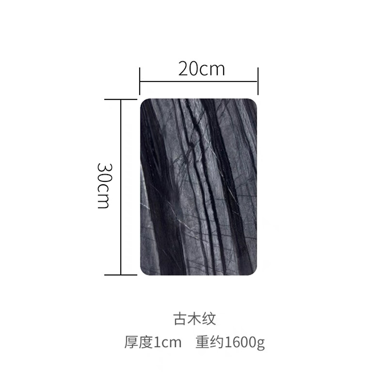 Nórdico ins estilo mármol natural bandeja hogar Mesa almacenamiento bandeja de almacenamiento de alimentos rectangular bandeja de almacenamiento de baño