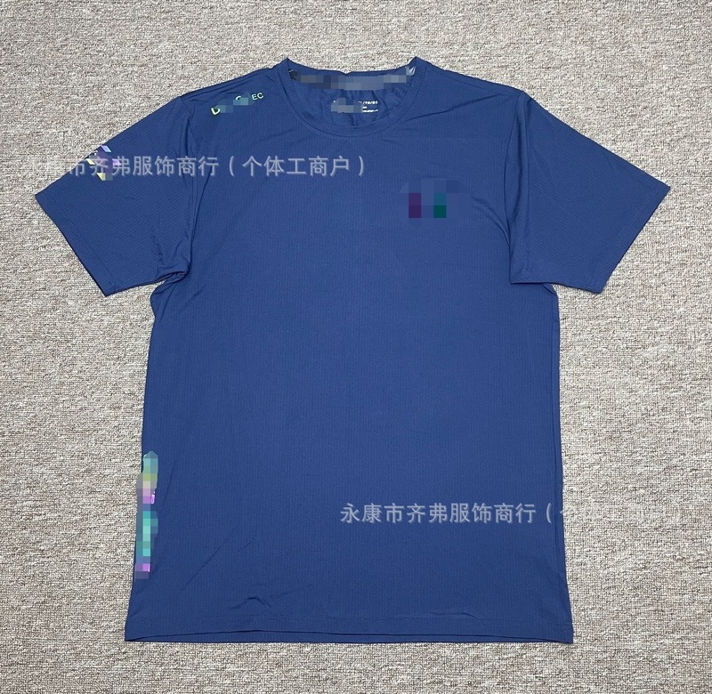 夏用速乾メンズTシャツ半袖アイスシルク通気性ランニングフィットネスゆったりスポーツカジュアルトップス通気性速乾|undefined