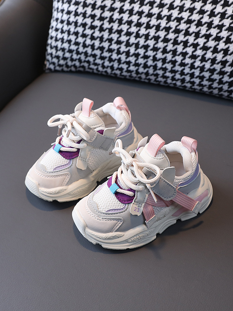 Tekaški copati Daddy Shoes za deklice Elegantni zračni mrežasti čevlji za fantke_voghion.com