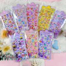 3D���帡����ֽ �ֻ�װ�οɰ�ˮ���ν�diyװ����ˮ��װ����ֽ