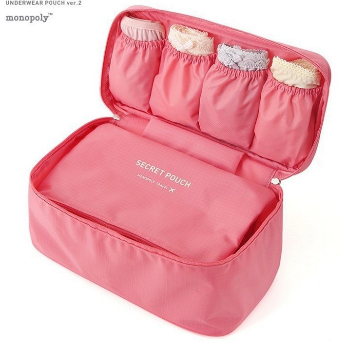 Bolsa de viaje coreana de segunda generación, bolsa de almacenamiento portátil con clasificación, bolsa de almacenamiento multifuncional para ropa interior