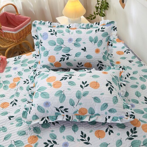 Summer Pillowcases Wholesale Pillowcases Autumn/Winter Quilted Corner Pillowcases with Cotton Edge Student Dormitory Children Single Double Gift