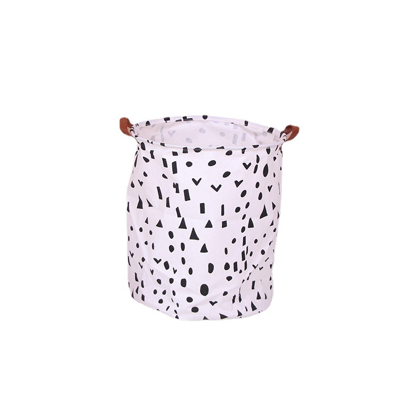 Cesta de almacenamiento plegable de tela para el hogar cesta de lavandería cubo redondo cesta de almacenamiento de juguetes para niños cesta de almacenamiento fabricante
