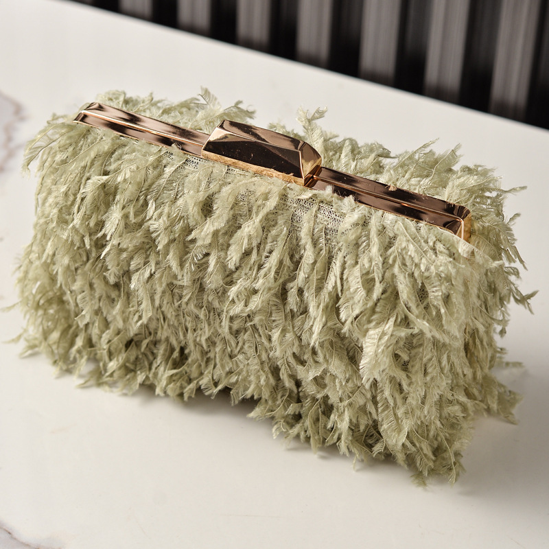 2025 nuevo bolso de cena de borda de moda bolso de vestir de moda bolso de boda bolso de moda europea y americana bolso de mano