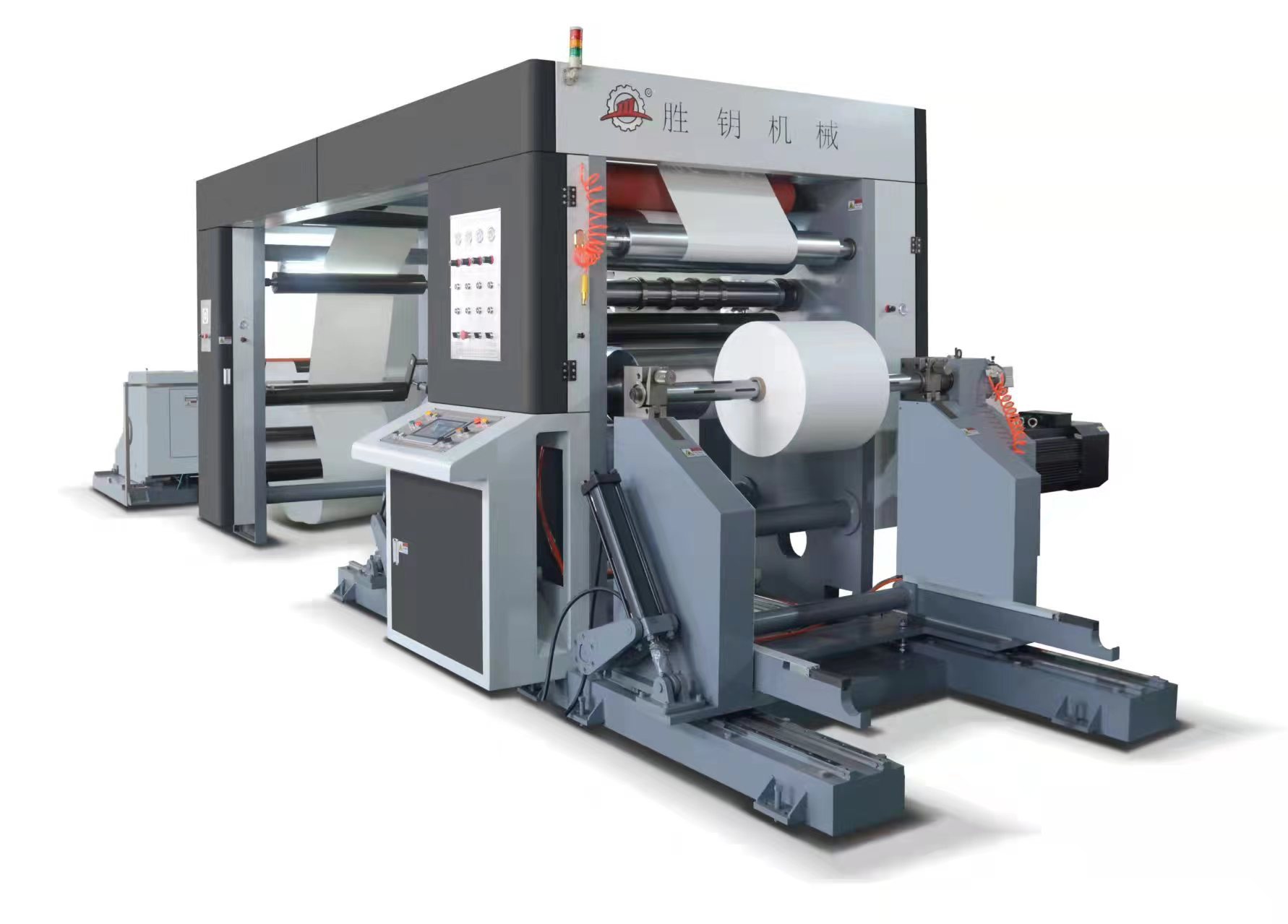胜钥自动高速分切复卷机 铜版纸复卷机 全自动多功能分切复卷机